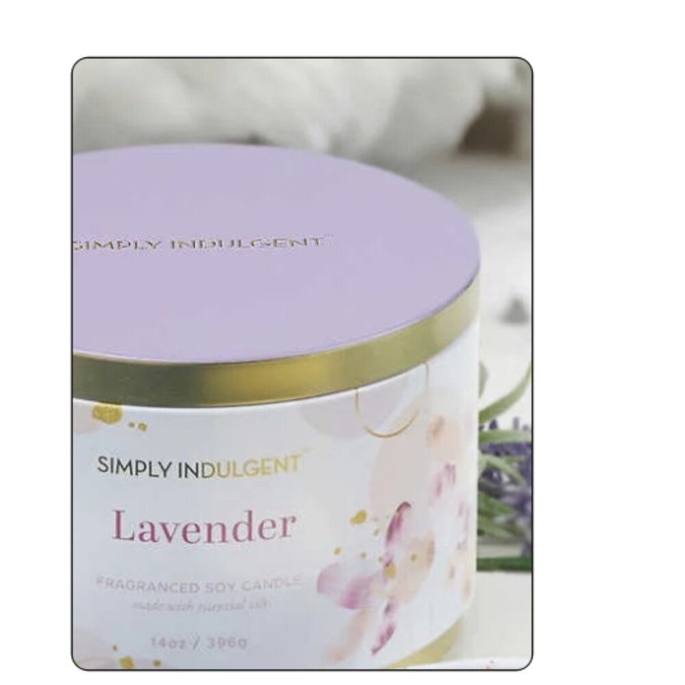 Simply indulgent candle 14 oz